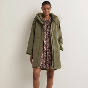 Boden Borg Parka, Army Green, Fur Hood